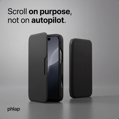 phlap — The Phone Case That Closes Itself