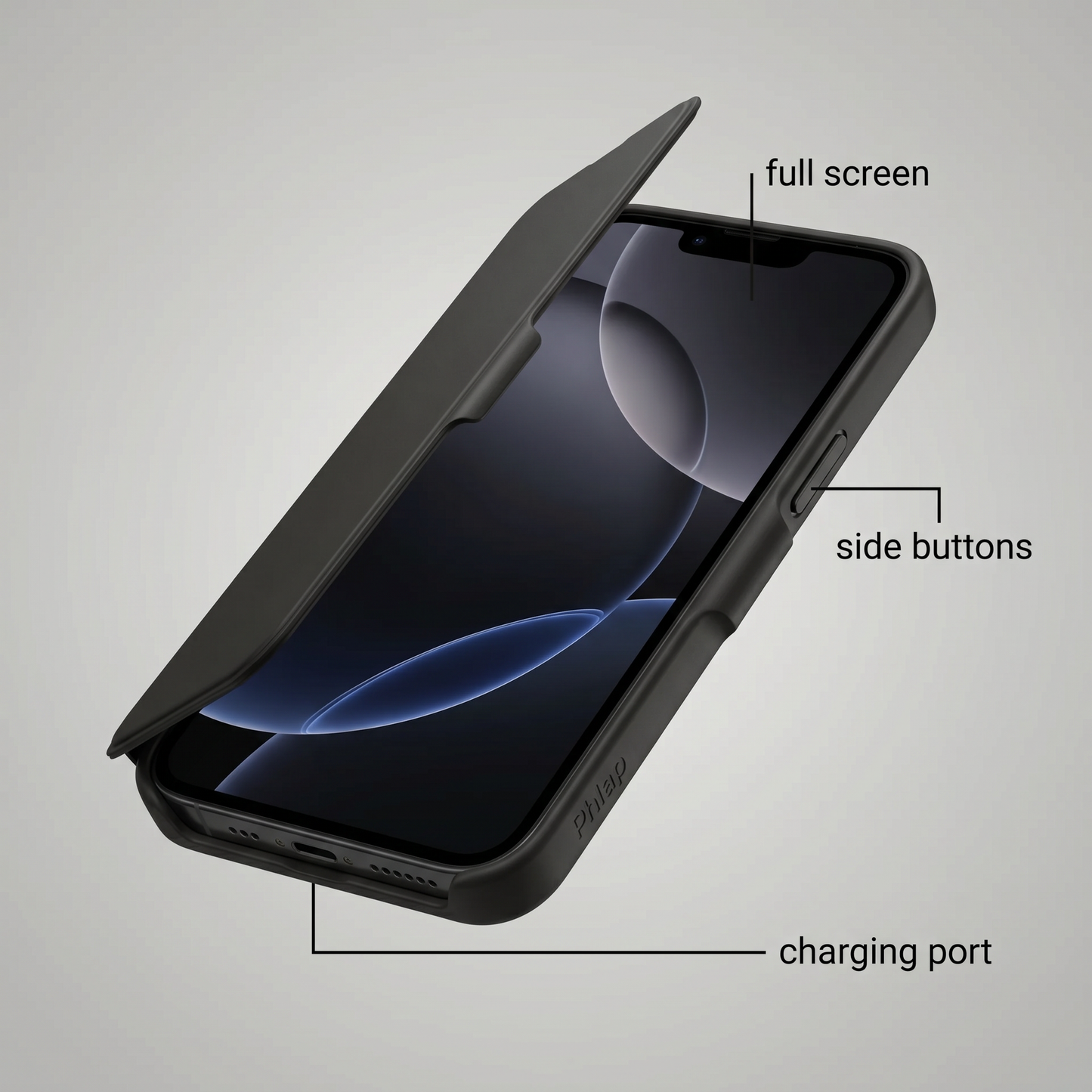 phlap — The Phone Case That Closes Itself
