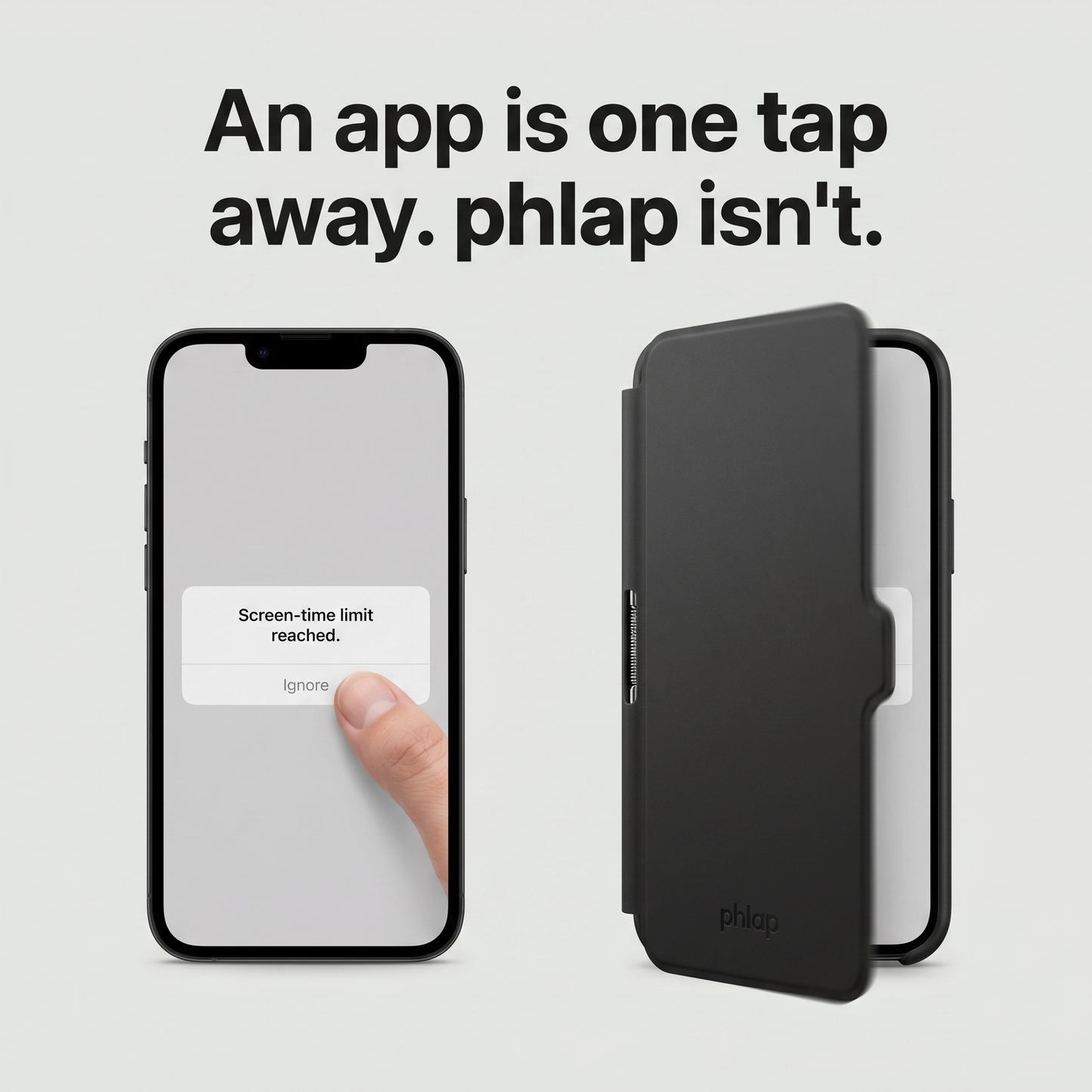 phlap — The Phone Case That Closes Itself
